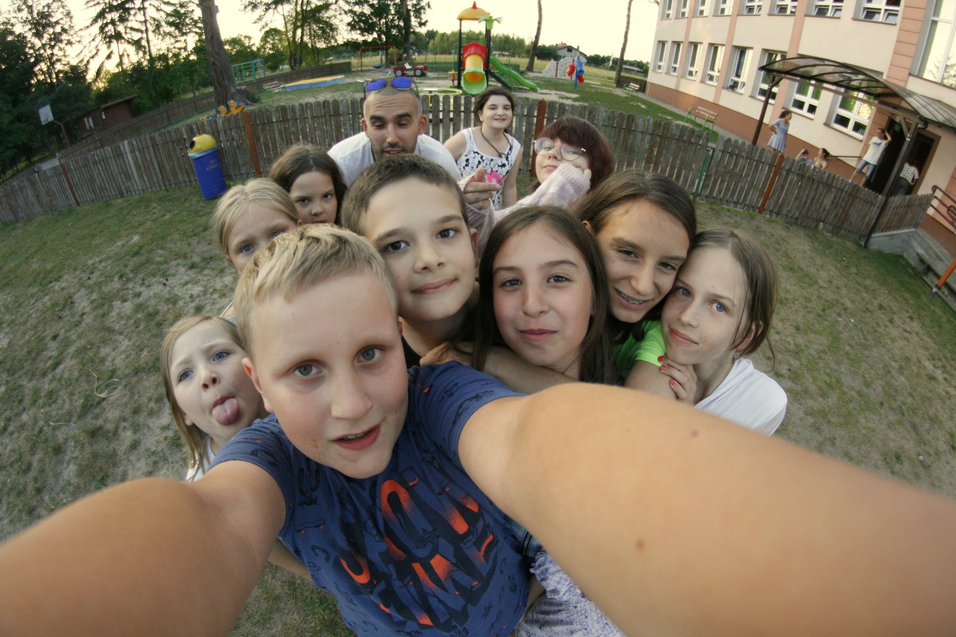 Grupowe selfie uczestników