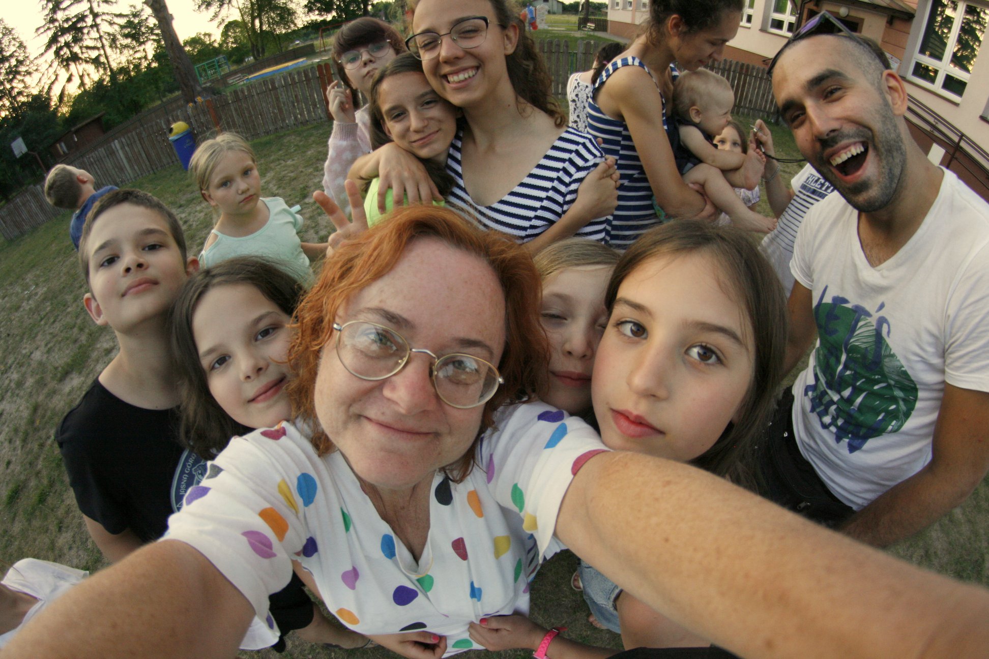 Wspólne selfie z kadrą